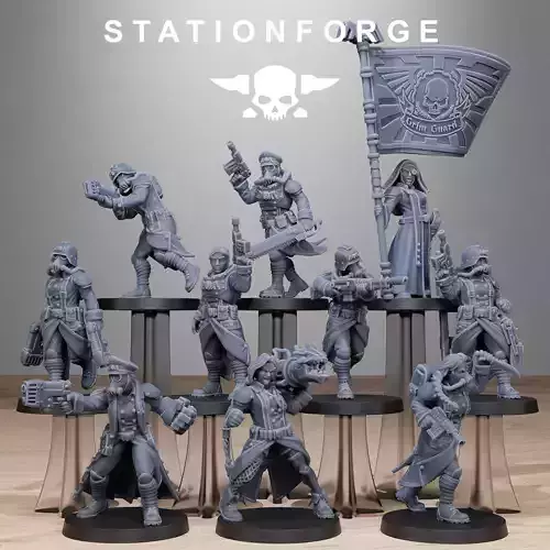 GrimGuard Sisters 3D print model