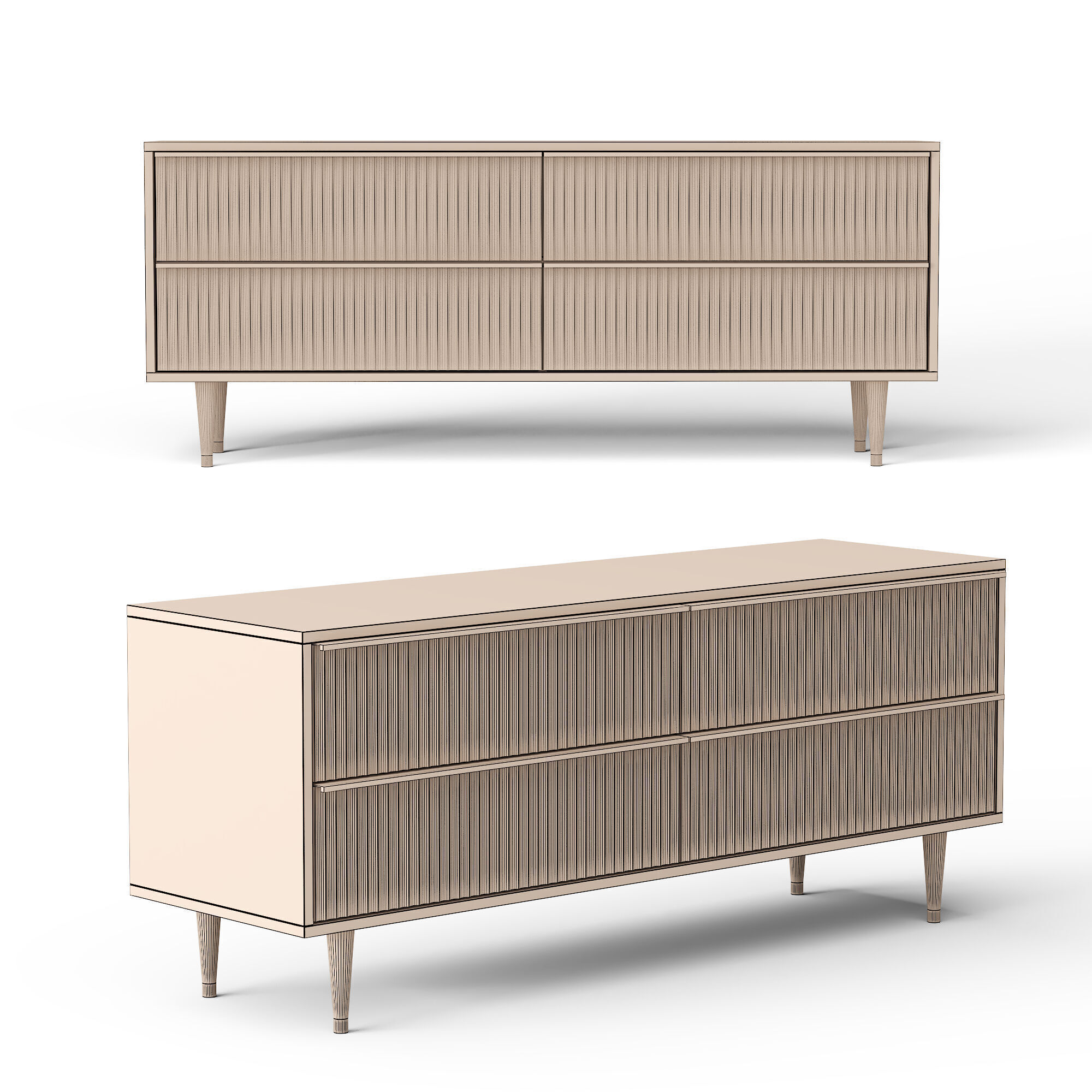 Treman Sideboard 3D model_2