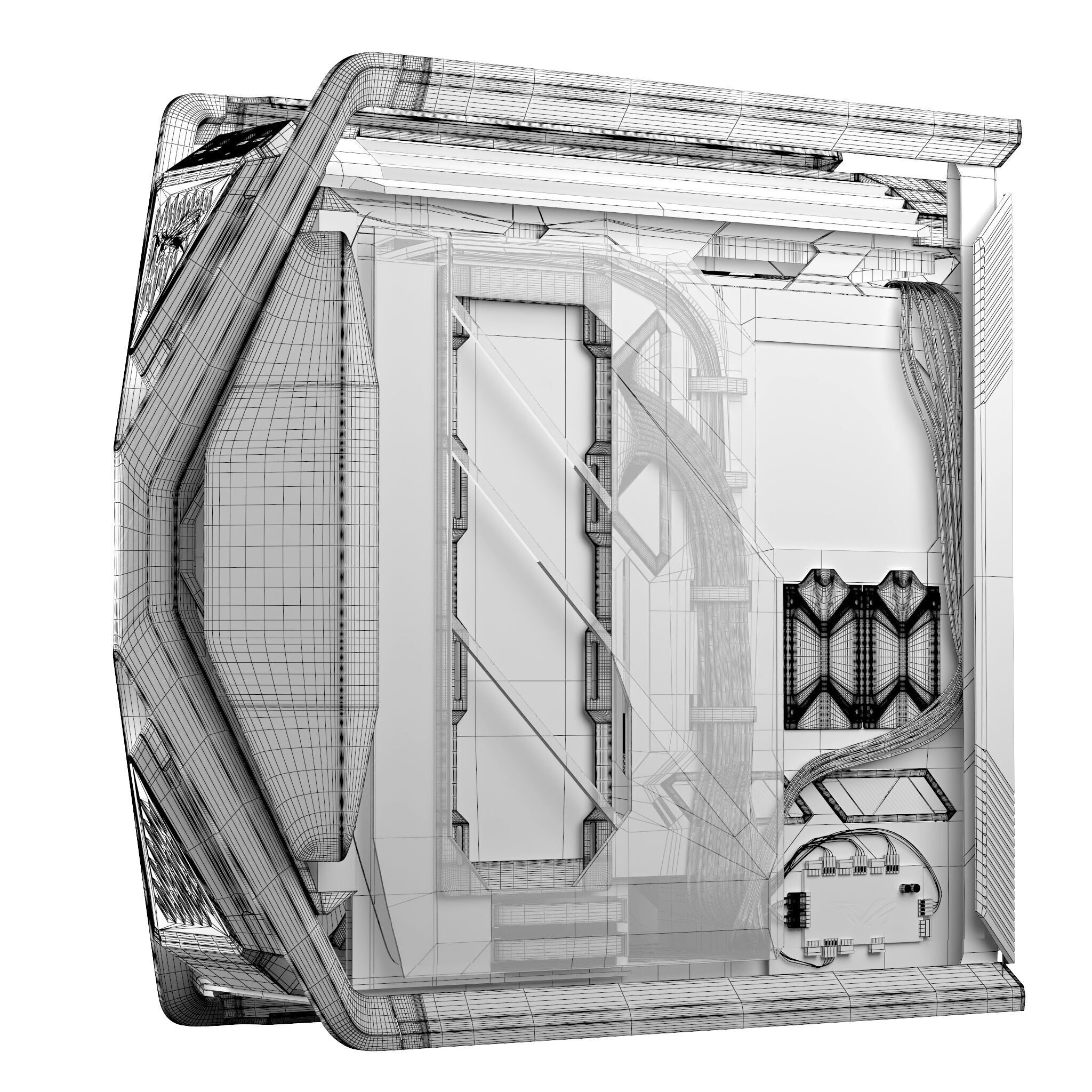 ROG Strix Hyperion 3D model_13