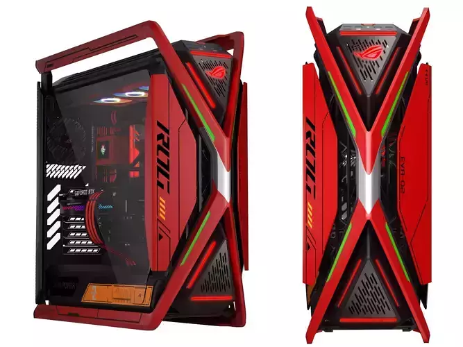 ROG Strix Hyperion 3D model
