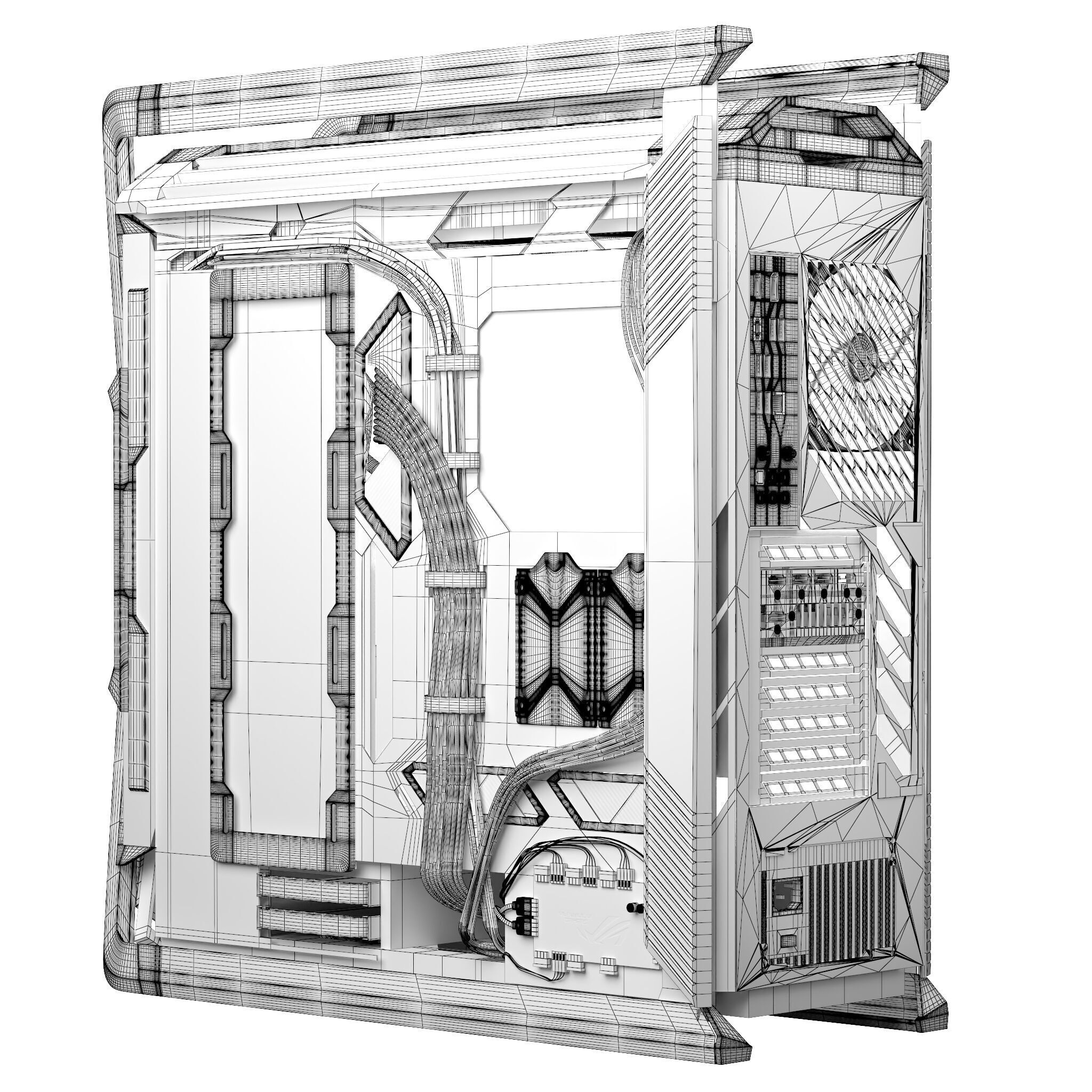 ROG Strix Hyperion 3D model_17