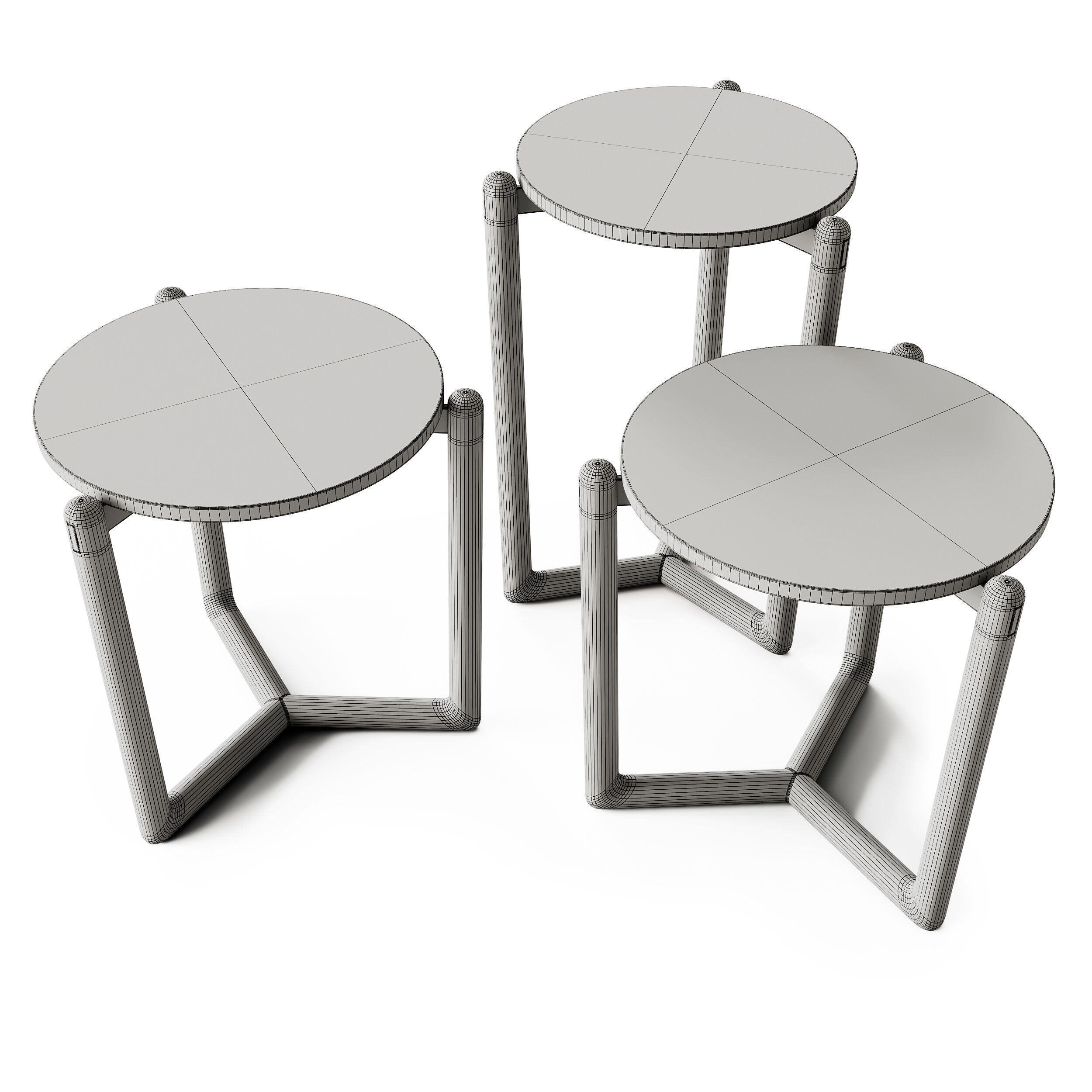 Cecil Coffee Tables by CPRN Homood  3D model_7