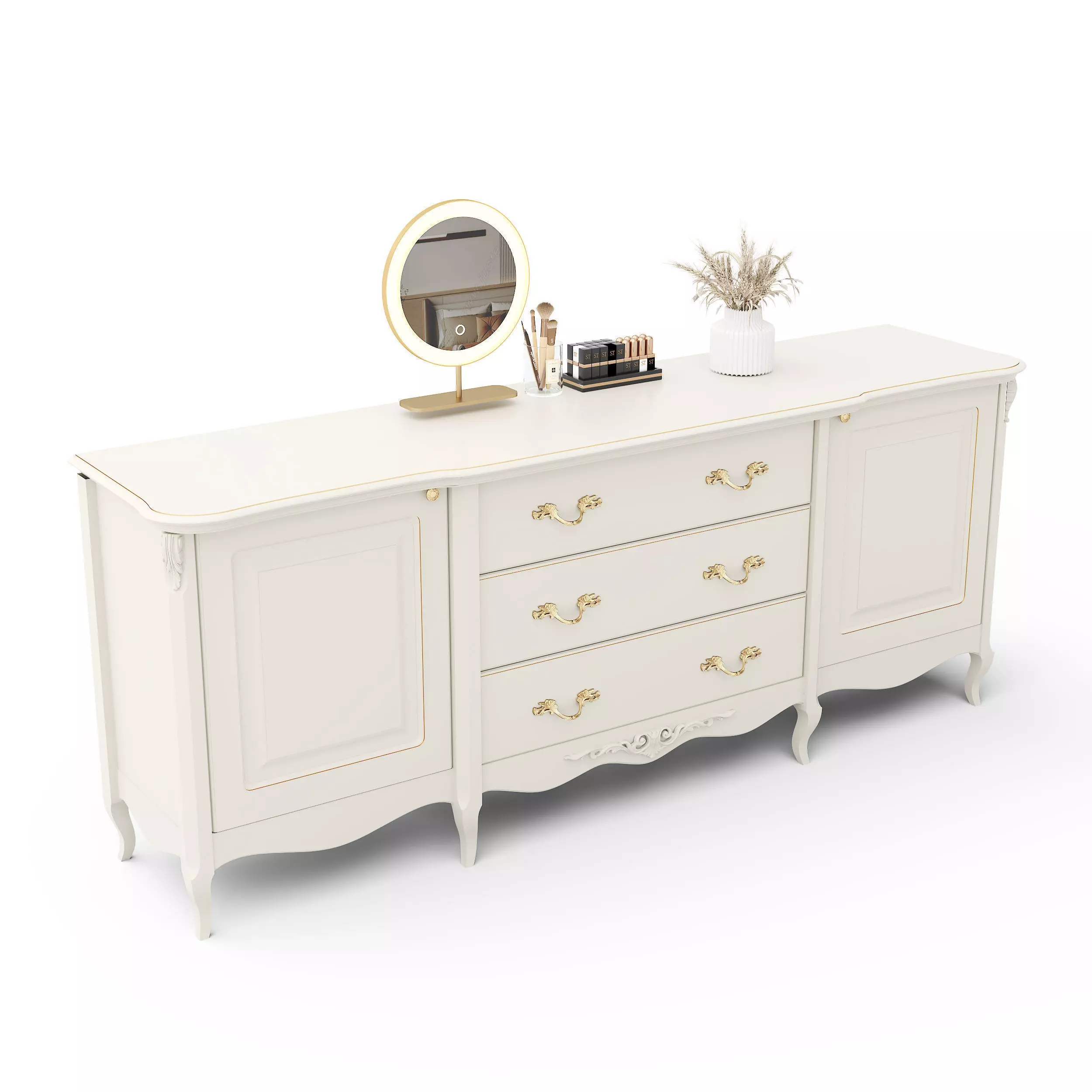 Travea Sideboard 3D model_0