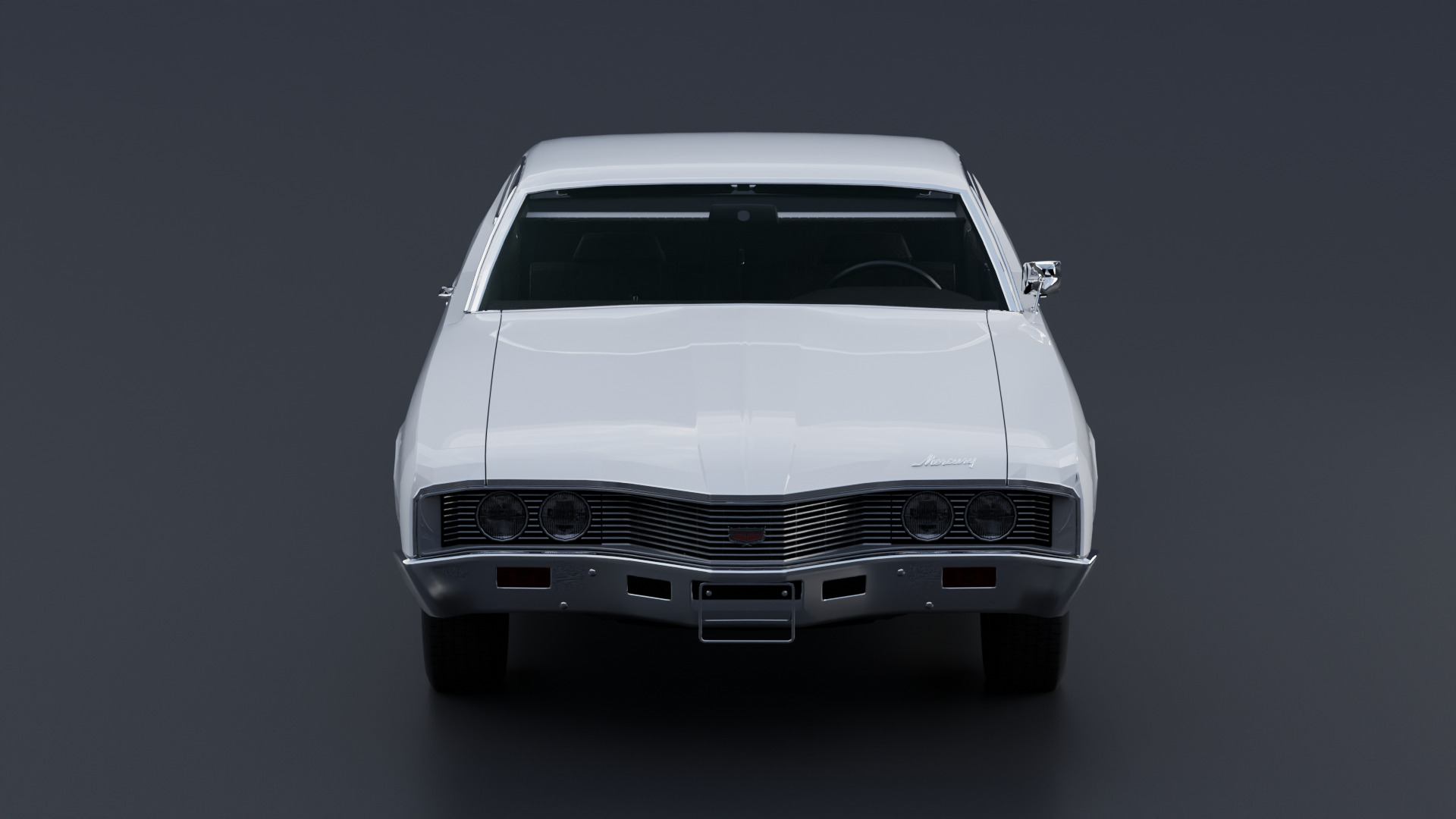 Mercury Montego MX 429 1970 3D model_8