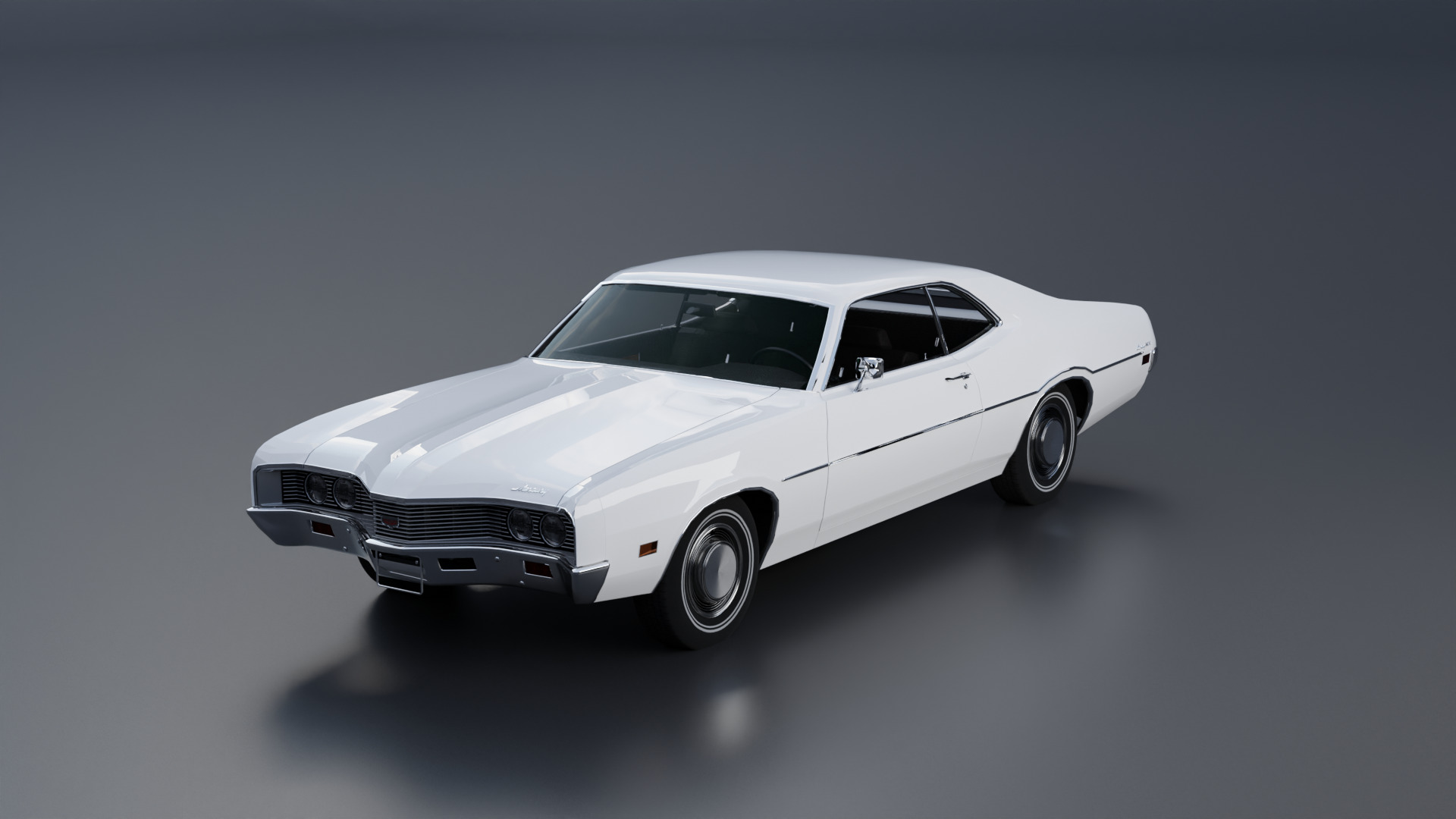 Mercury Montego MX 429 1970 3D model_10