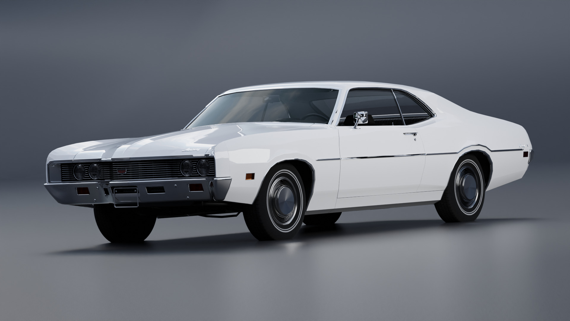 Mercury Montego MX 429 1970 3D model_4