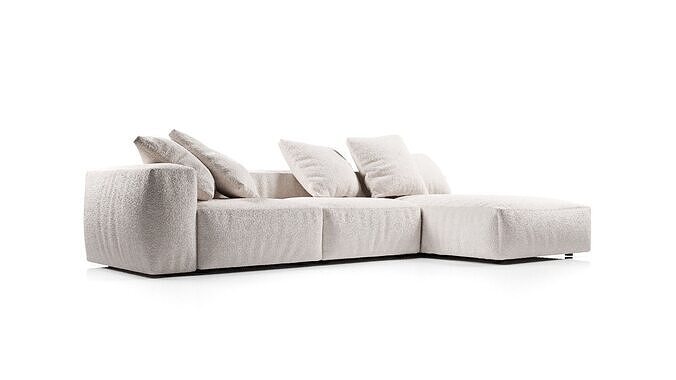 Ligne Roset Nils Sofa Large 3D model