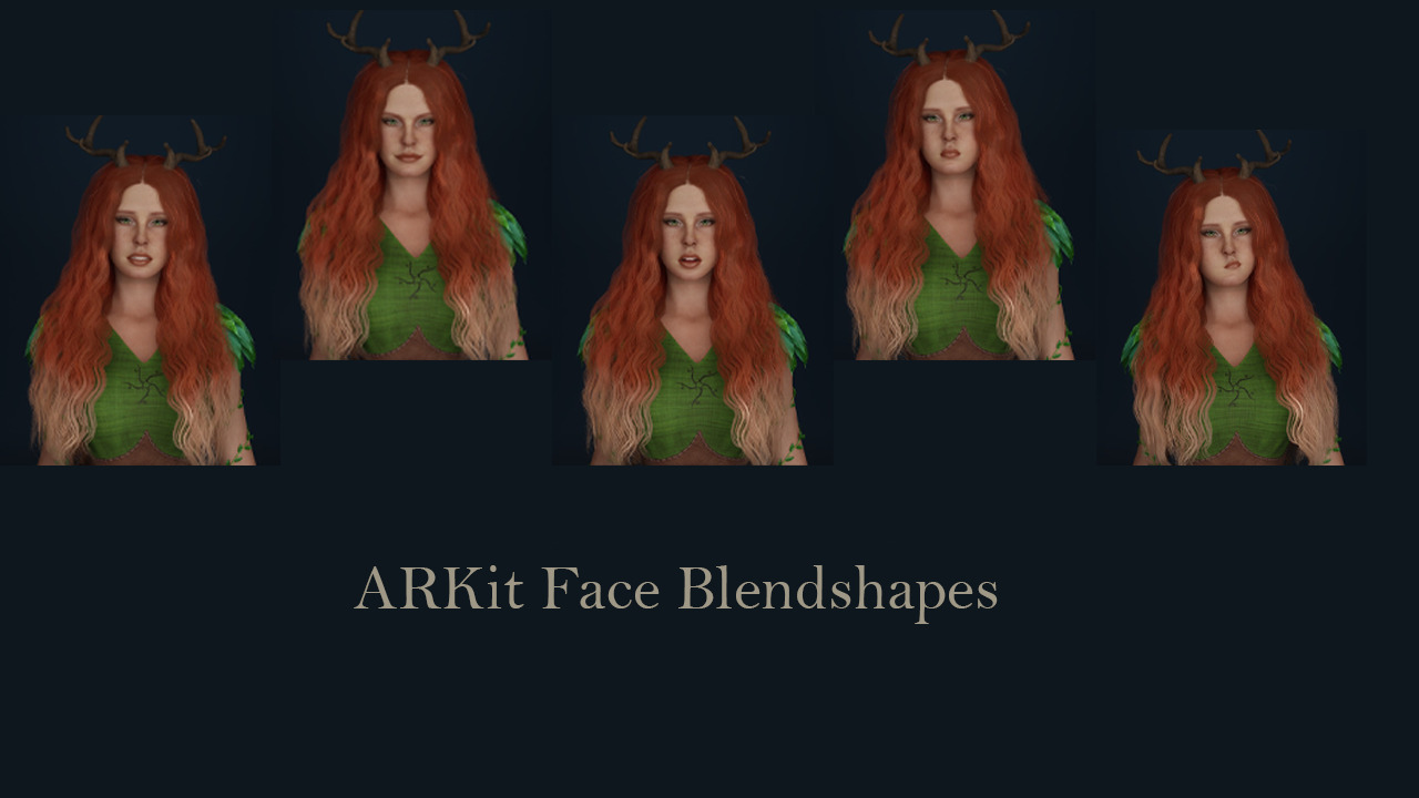 Druid Low-poly 3D model_7