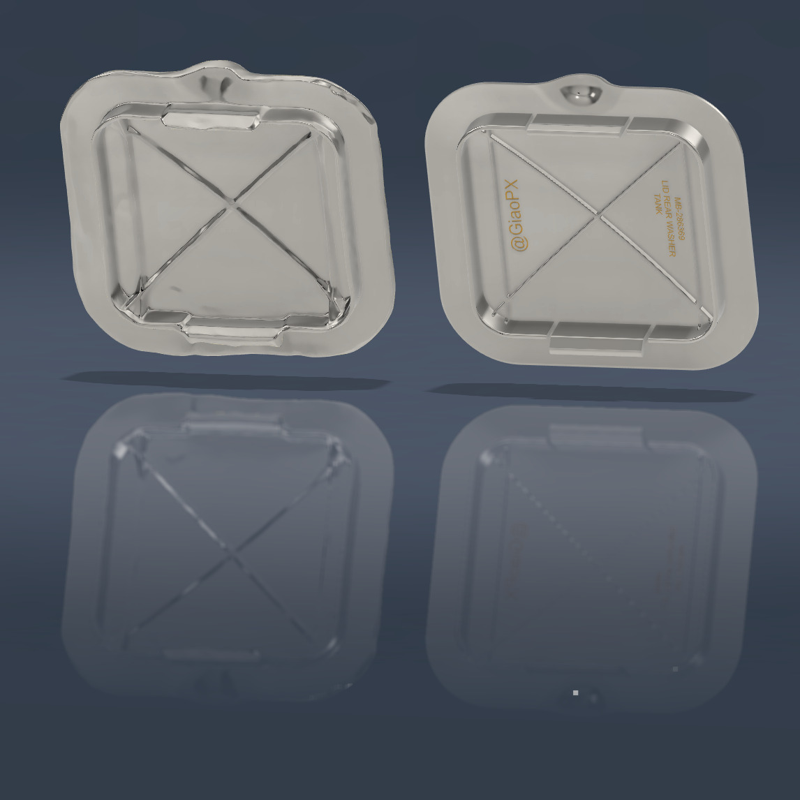 Mitsubishi Pajero Mk1 Lid Rear Washer MB 286369 3D print model_7