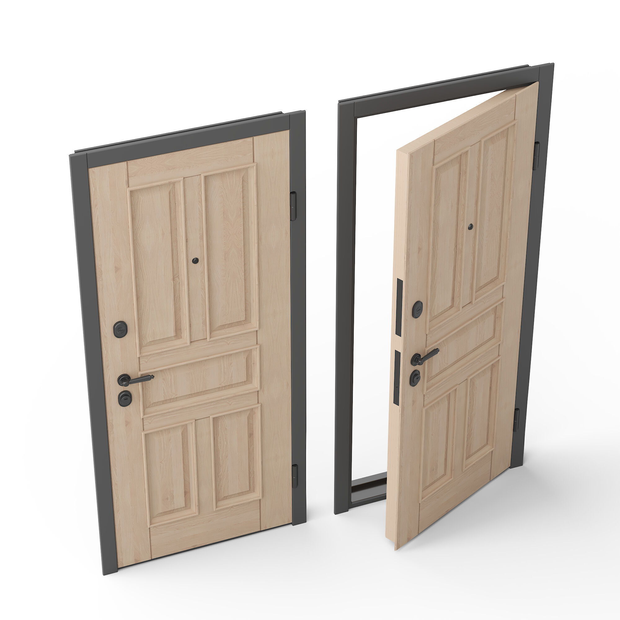 Saode Door 3D model_1