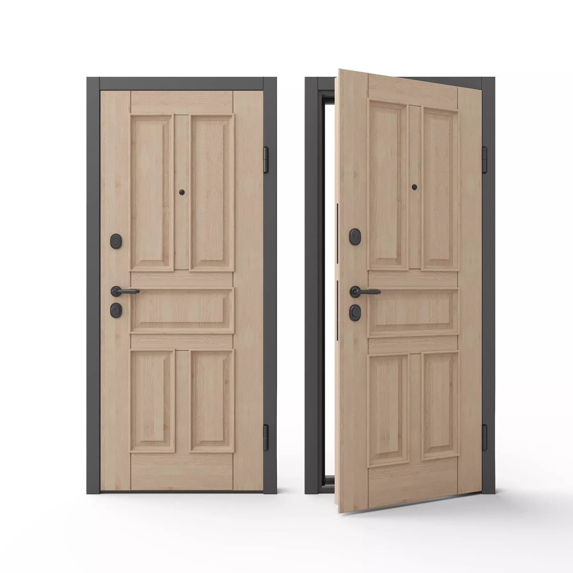 Saode Door 3D model_0