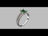 Double Hoop Ring 3D print model_1