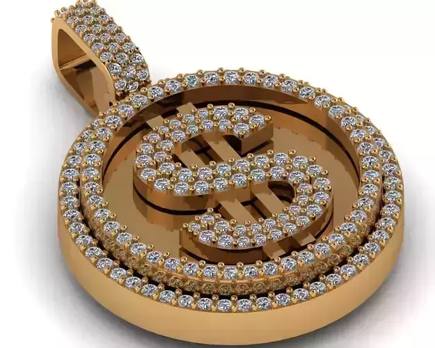 Solitaire Diamond Pendant 