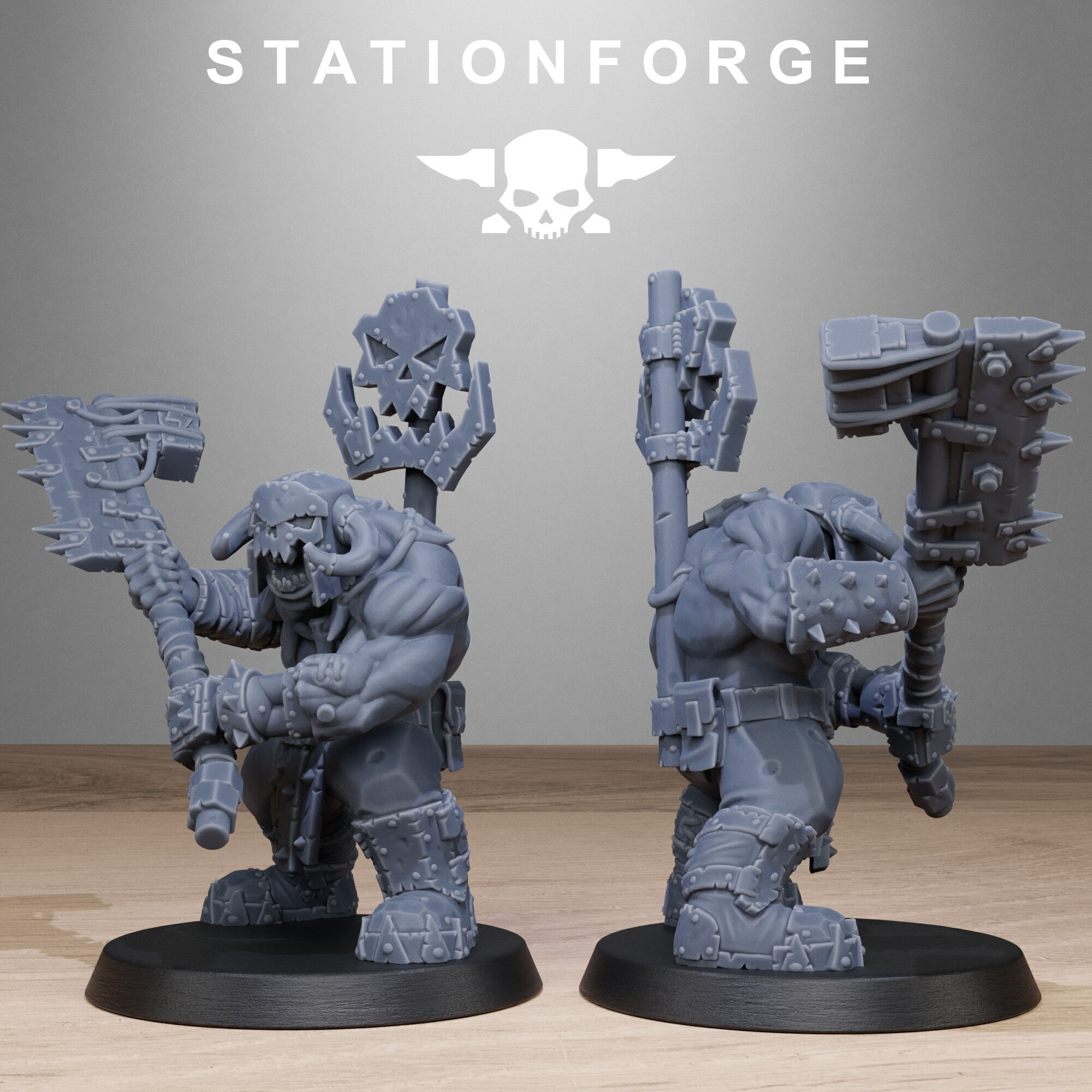 Orkaz Bros Infantry 3D print model_5