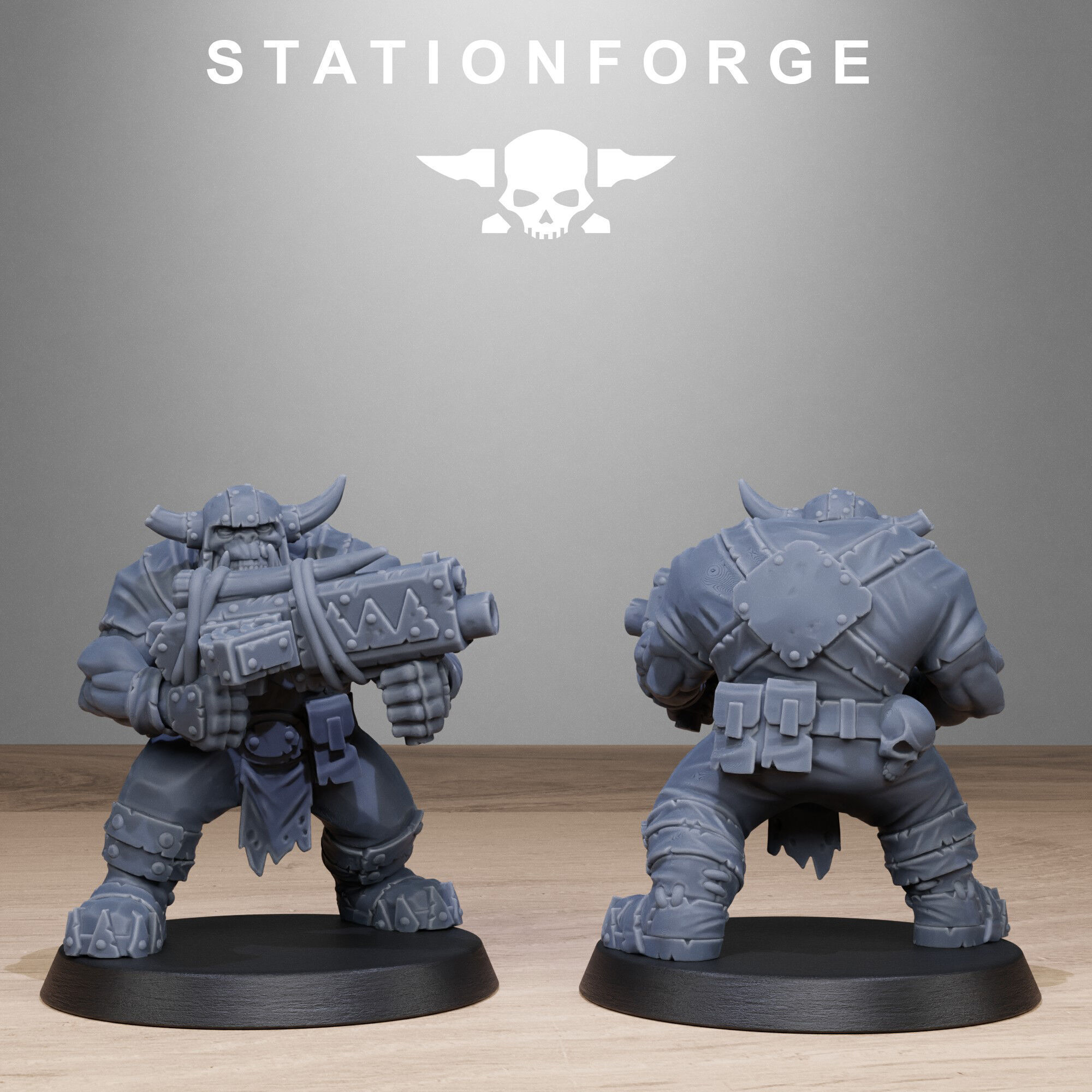 Orkaz Bros Infantry 3D print model_3