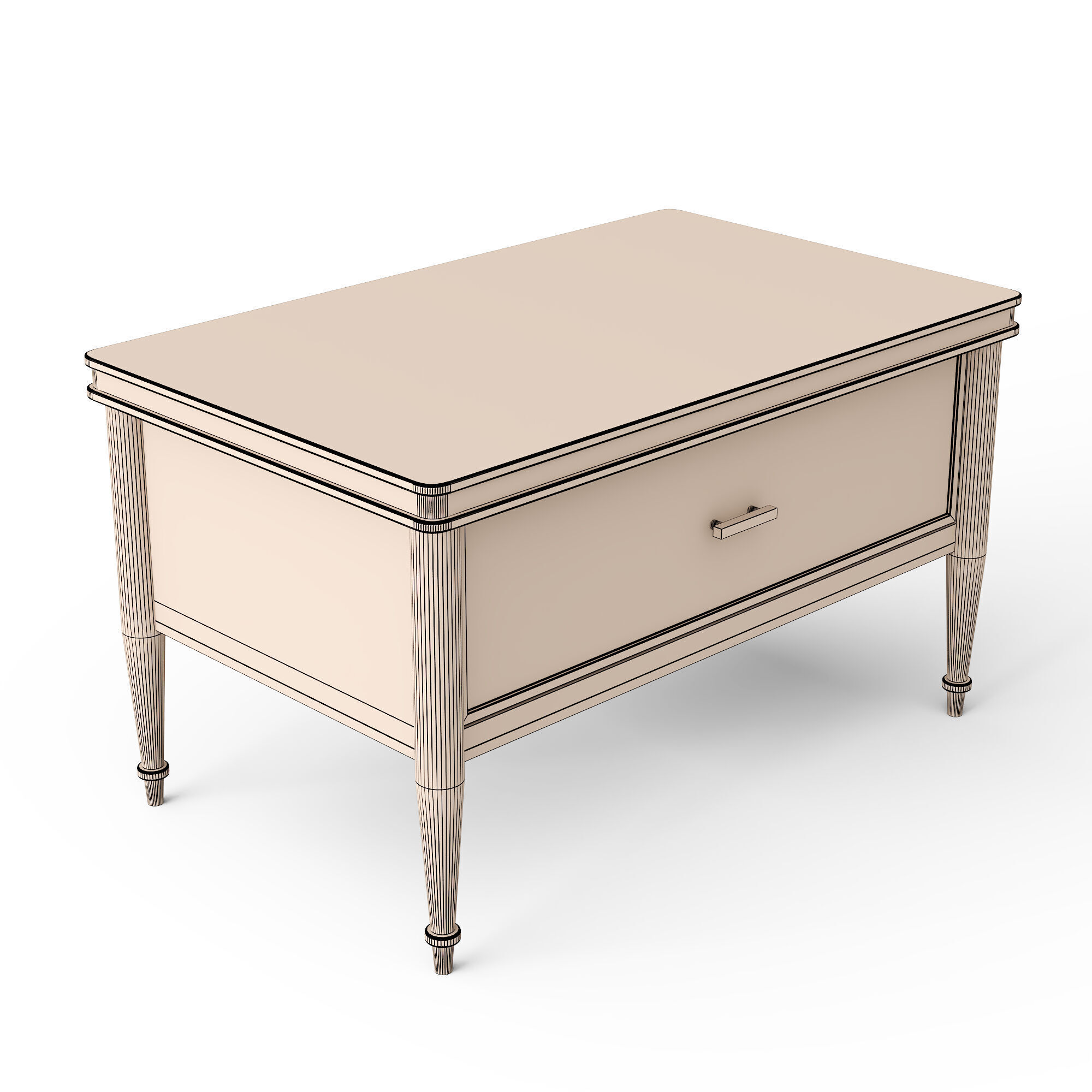 Qulaer Sideboard 3D model_2