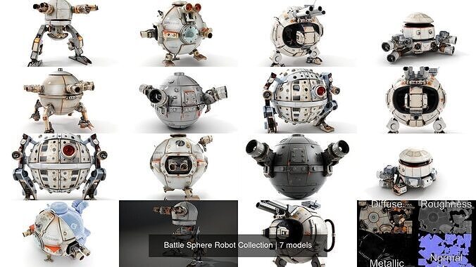 Battle Sphere Robot Collection 