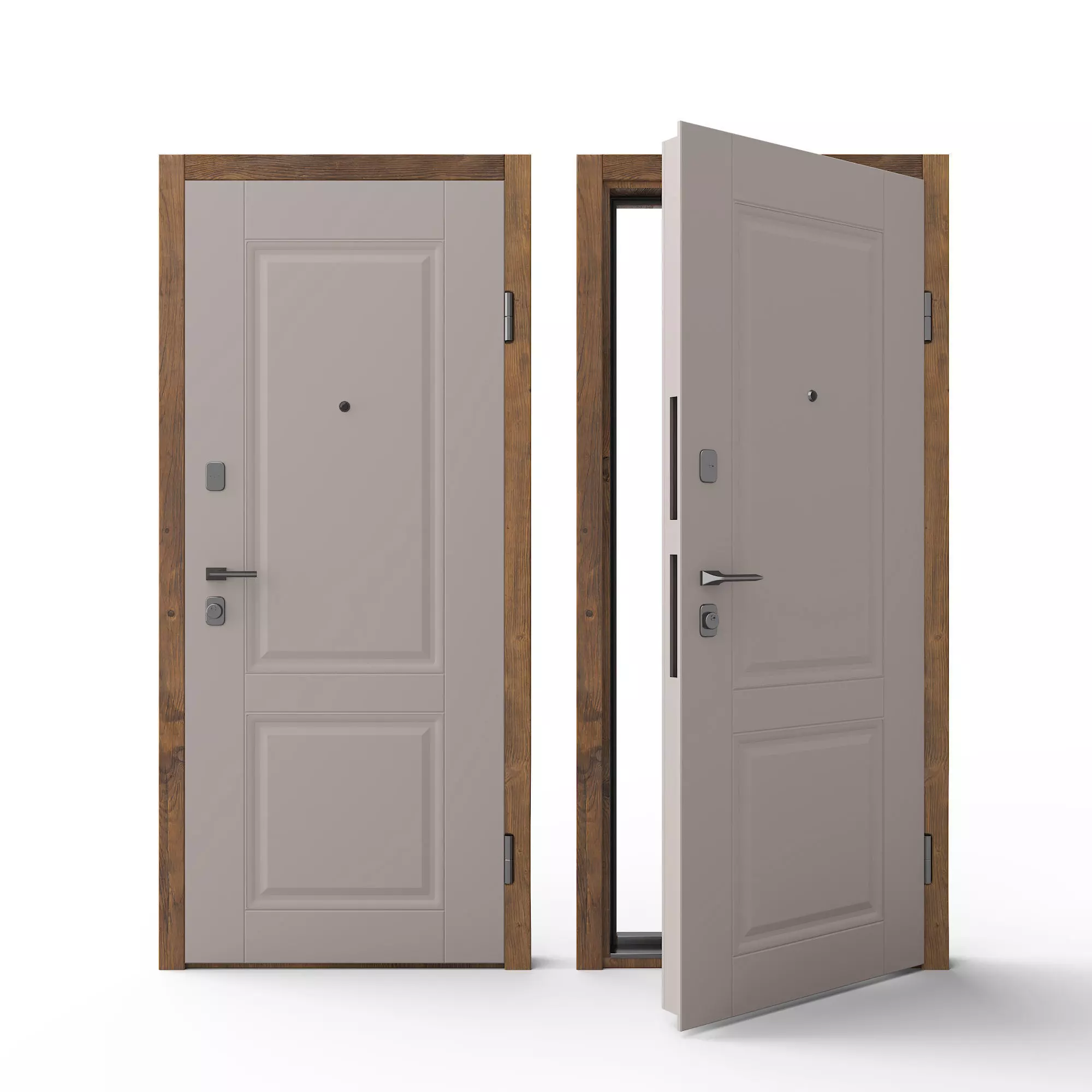 Qinhoa Door 3D model_0