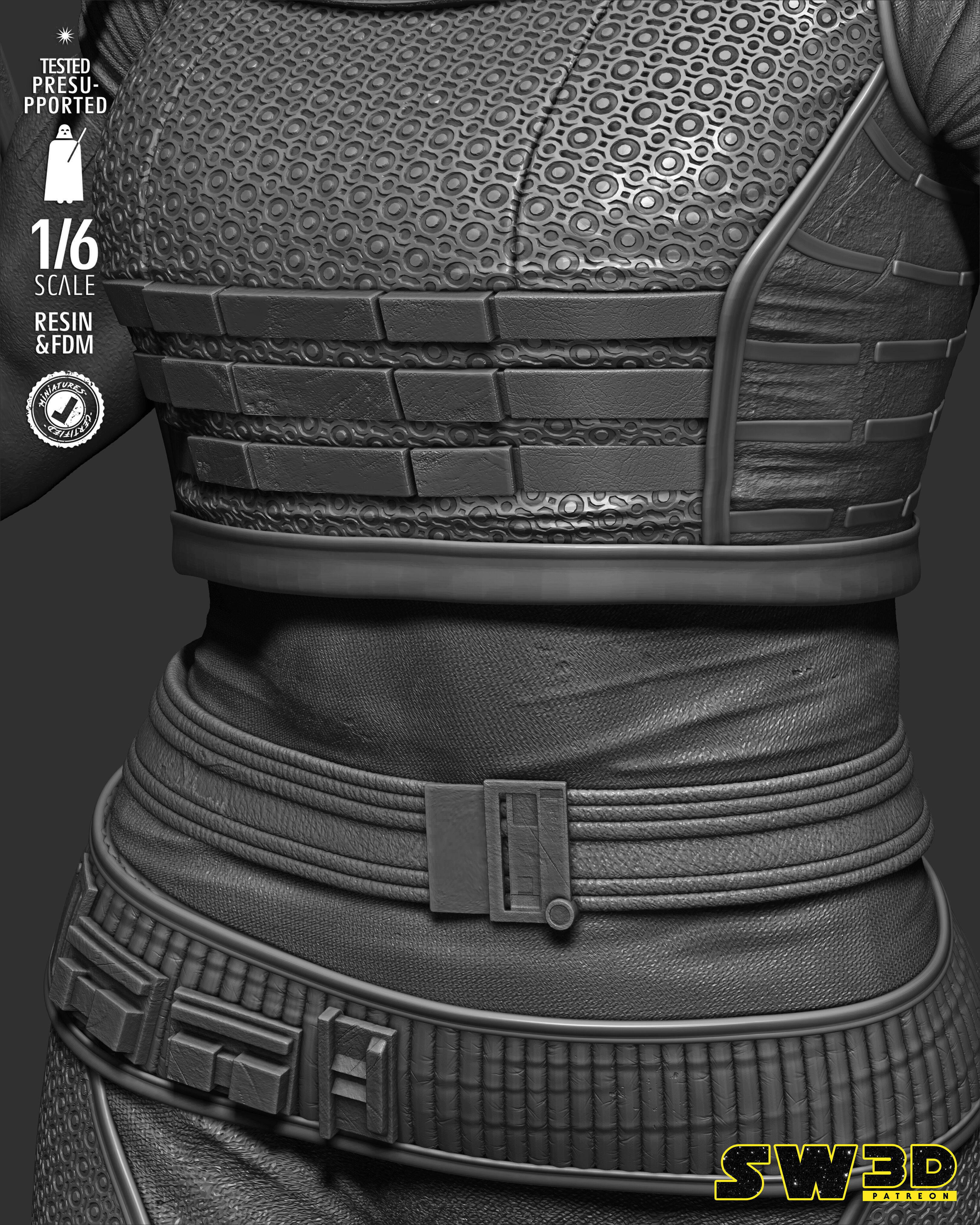 STAR WARS Care Dune Sculpture 3D print model_18