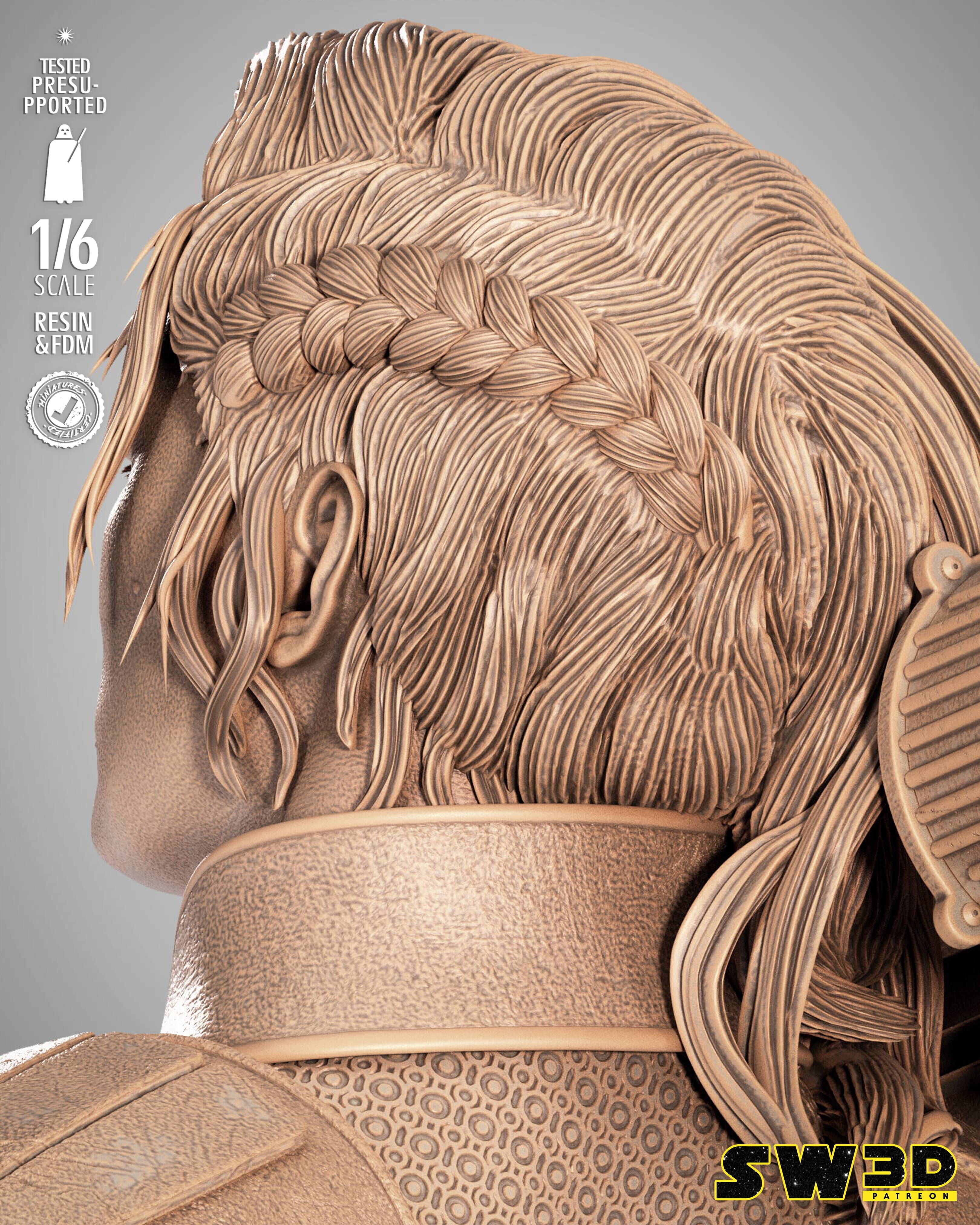 STAR WARS Care Dune Sculpture 3D print model_29