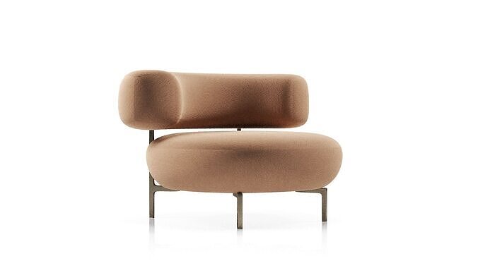 Ella armchair by Piet Boon 3D model