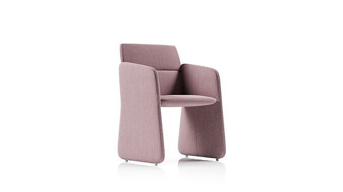 AURA PM Table Chair 3D model