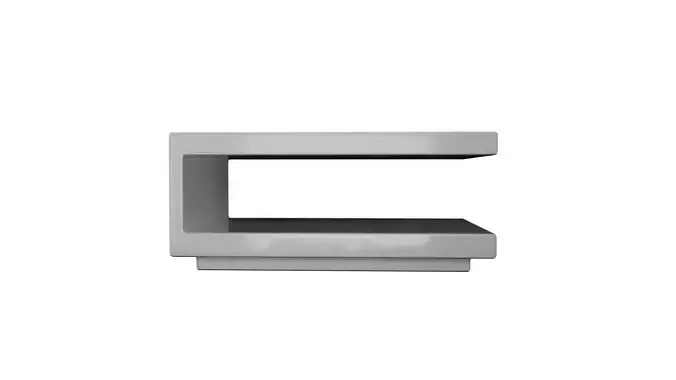 Modern C-Frame Coffee Table