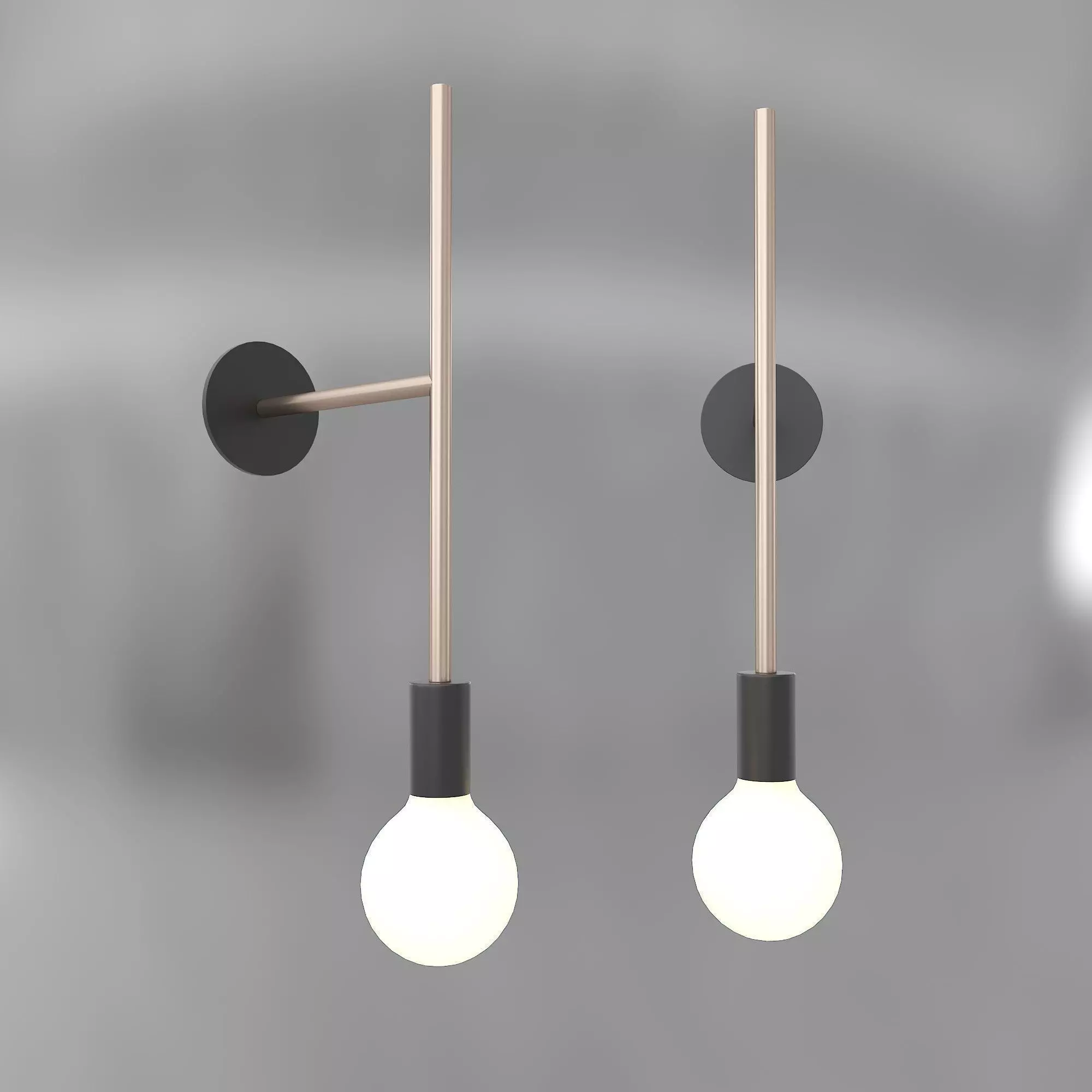 Orannah Wall Light 3D model_0