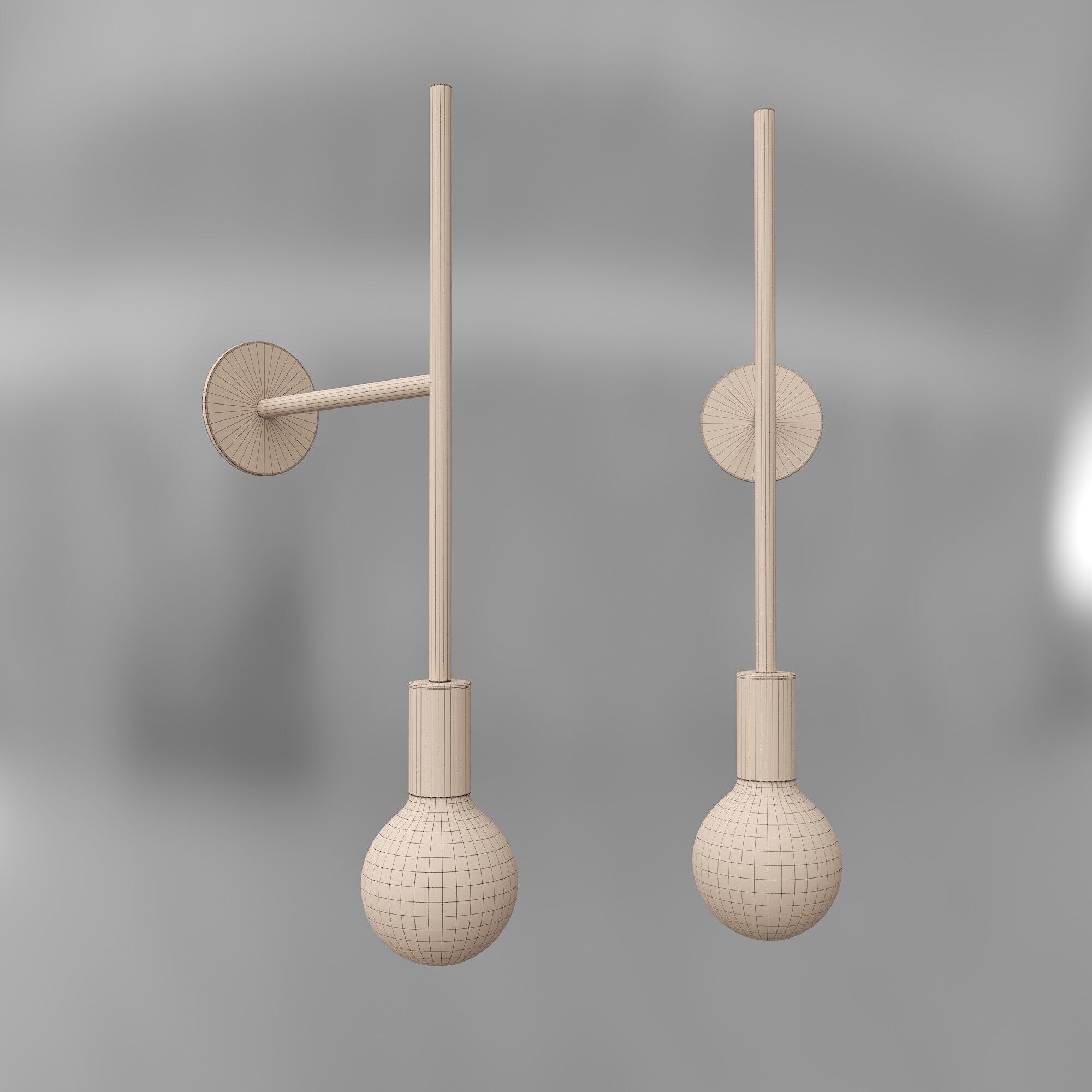 Orannah Wall Light 3D model_1