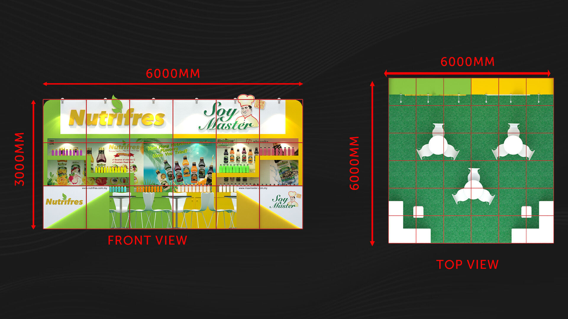 SOY MASTER BOOTH DESIGN 3D model_1