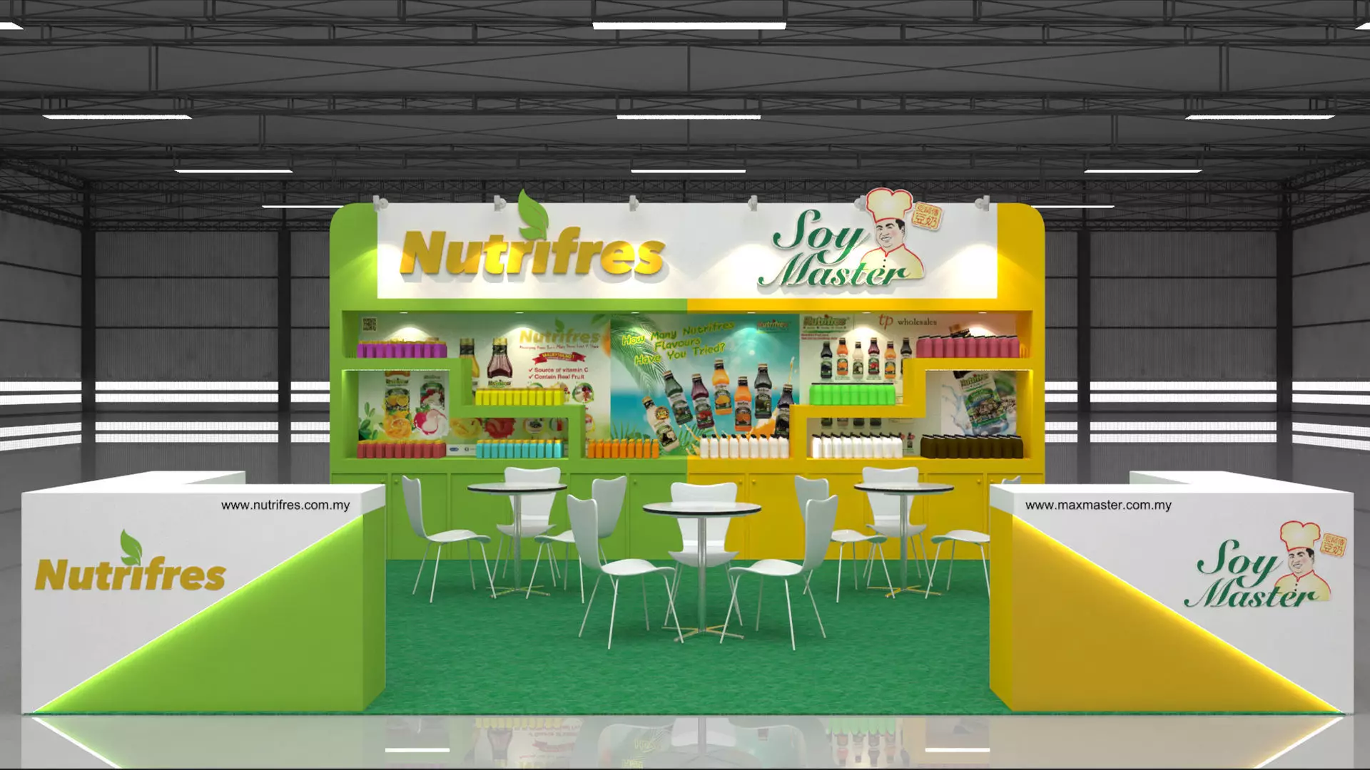 SOY MASTER BOOTH DESIGN 3D model_0