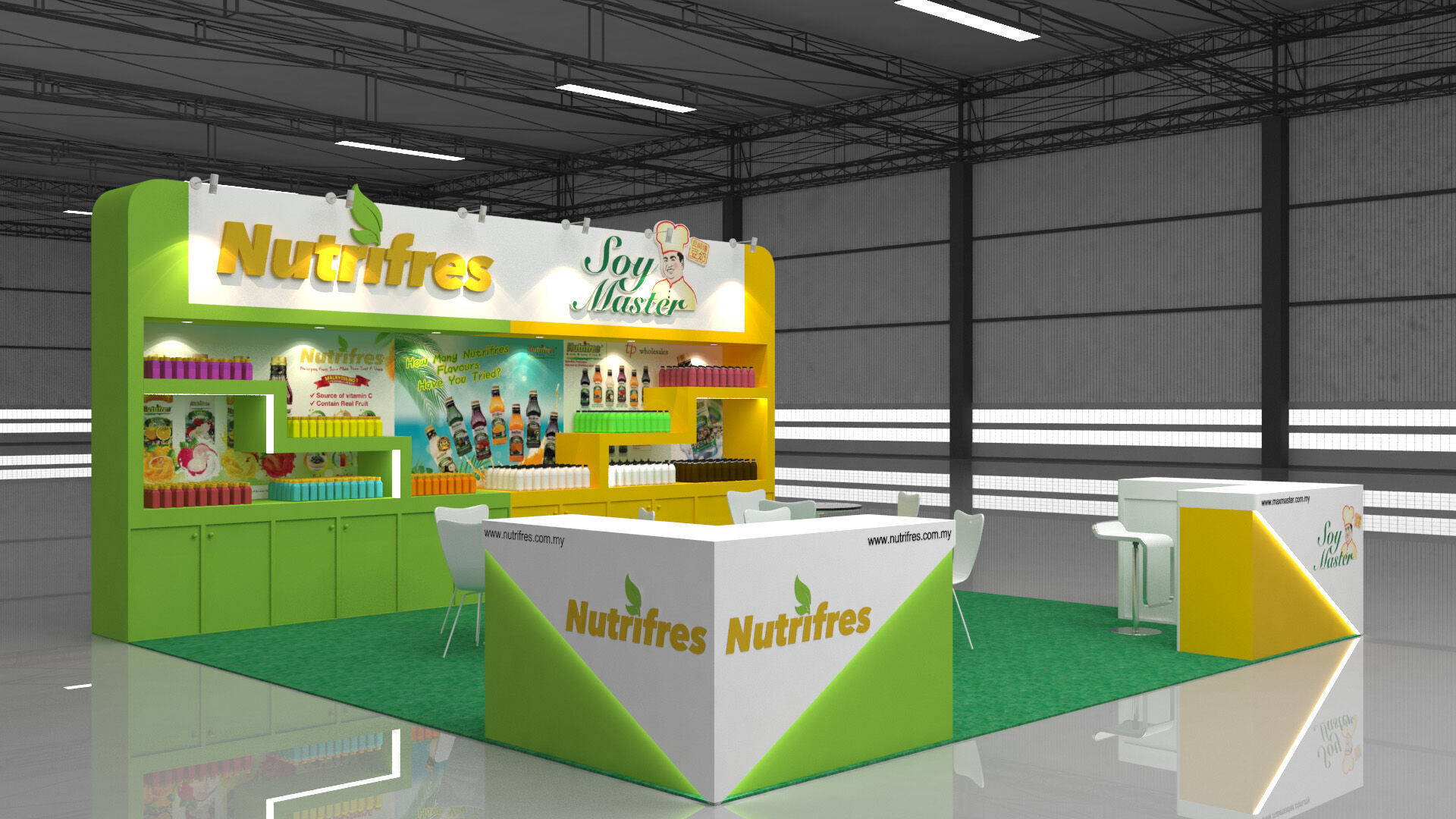 SOY MASTER BOOTH DESIGN 3D model_3