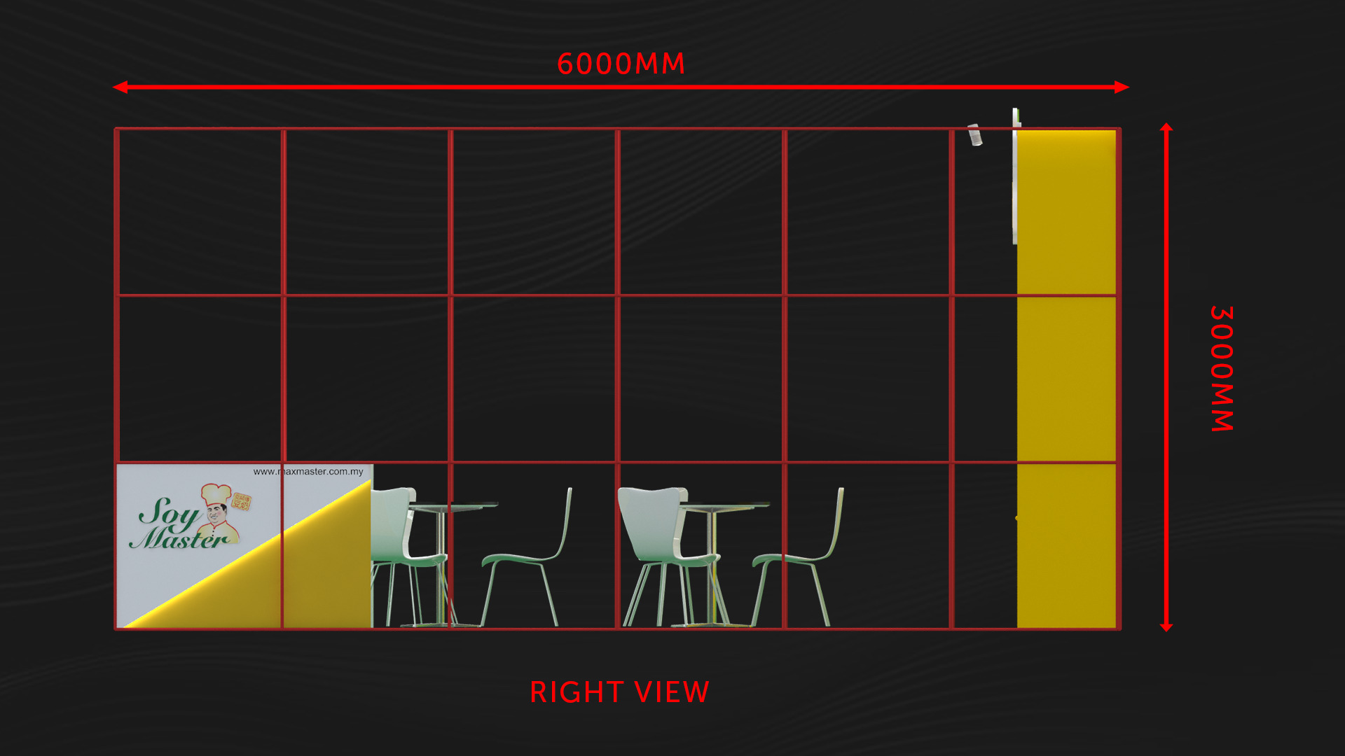 SOY MASTER BOOTH DESIGN 3D model_9