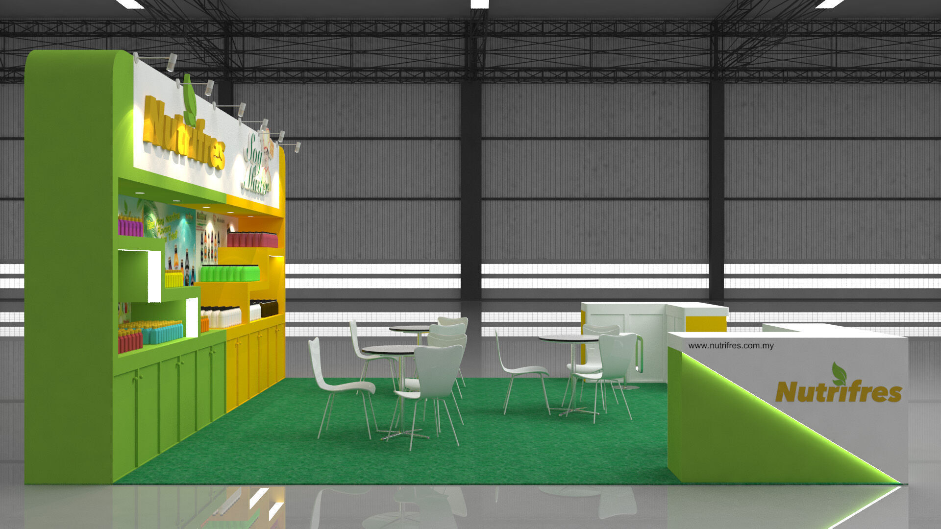 SOY MASTER BOOTH DESIGN 3D model_4