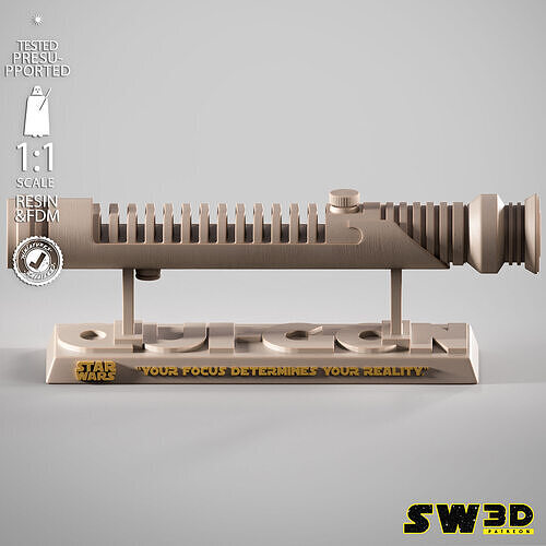 STAR WARS Quin Gon Jin Ligthsaber 3D print model