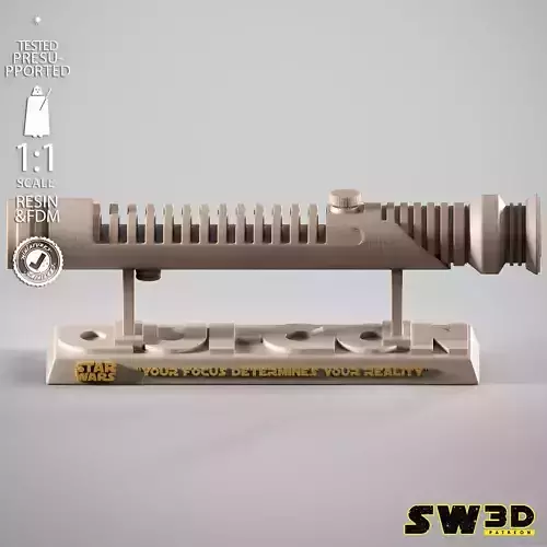 STAR WARS Quin Gon Jin Ligthsaber 3D print model