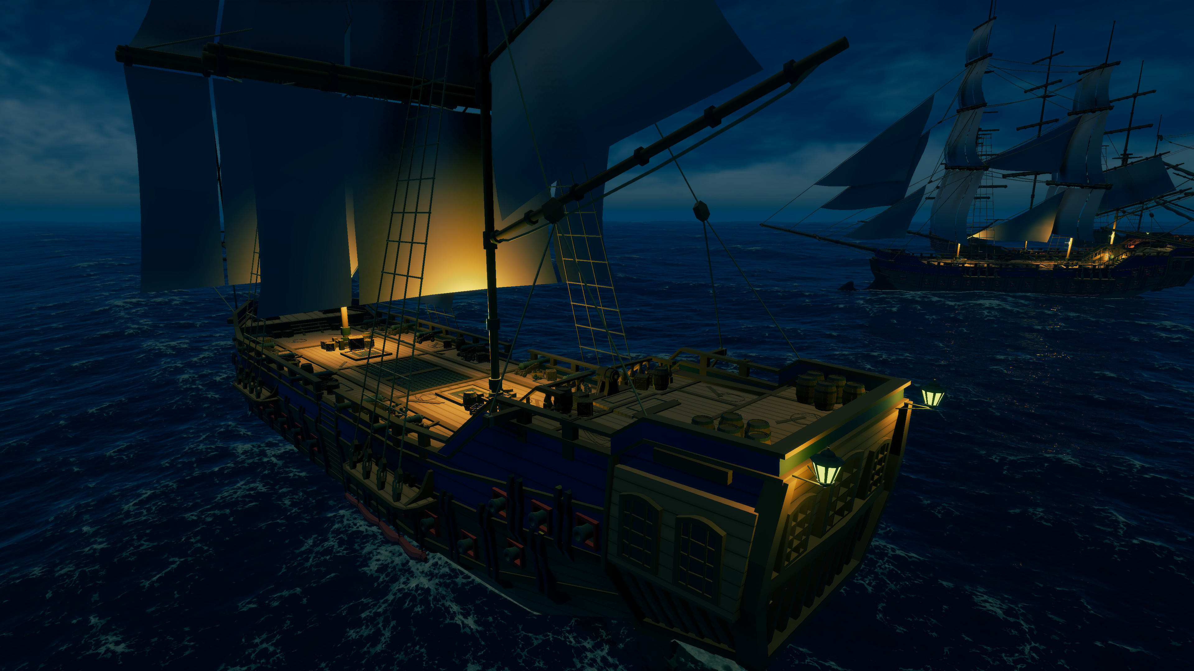 Stylized Pirate Ship - By Yorakeys Low-poly 3D model_5