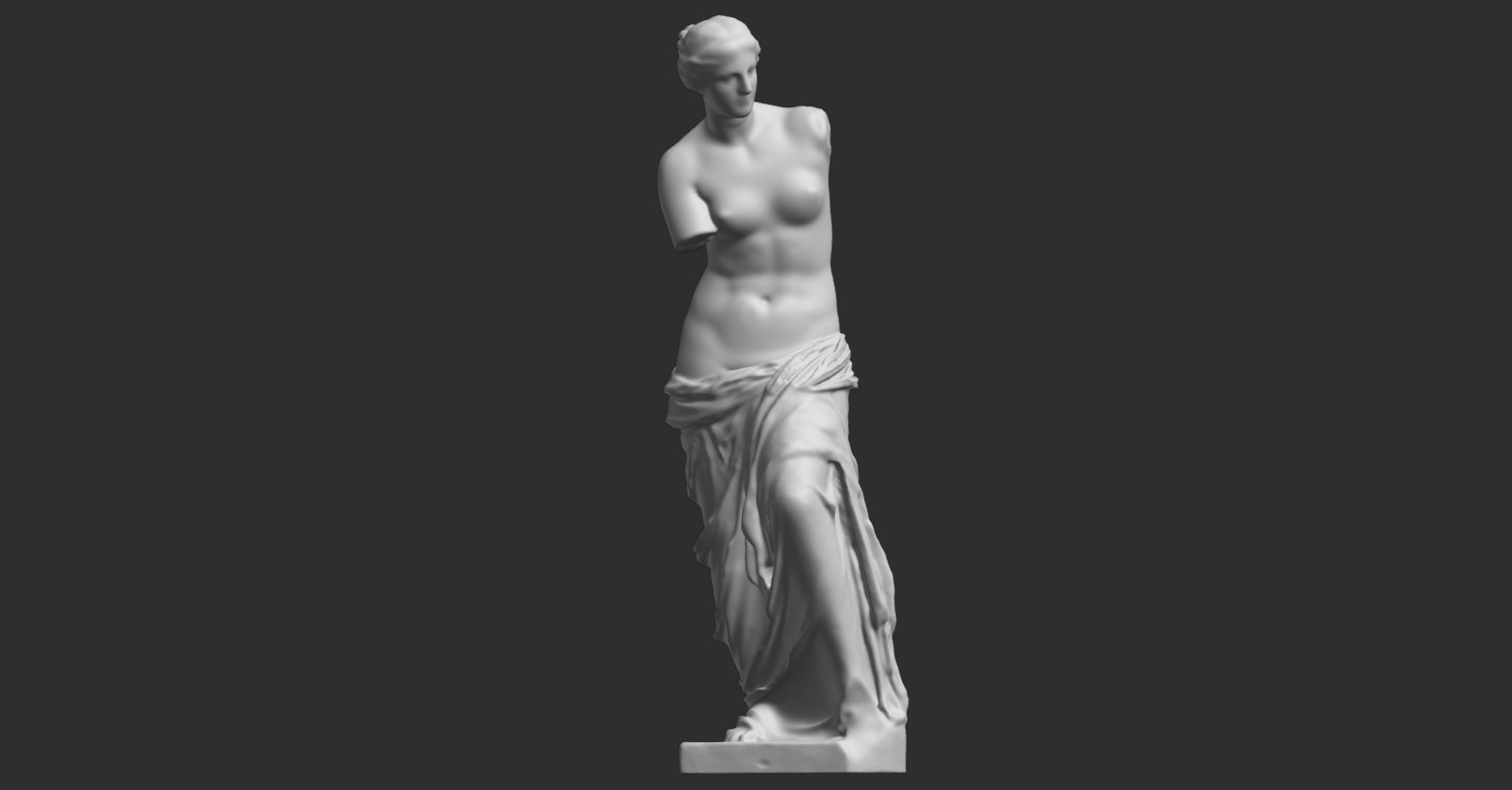 Aphrodite of Melos 3D print model_2