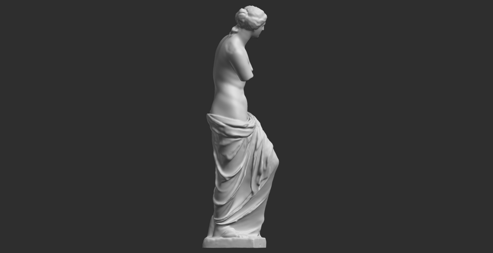 Aphrodite of Melos 3D print model_4