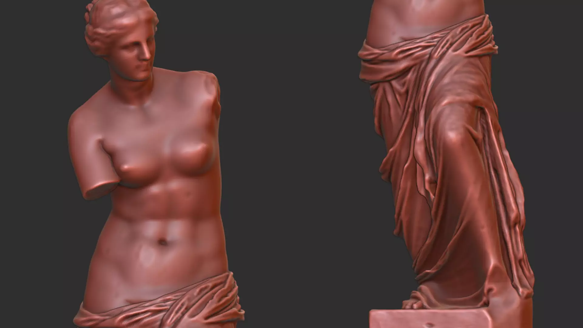 Aphrodite of Melos 3D print model_0