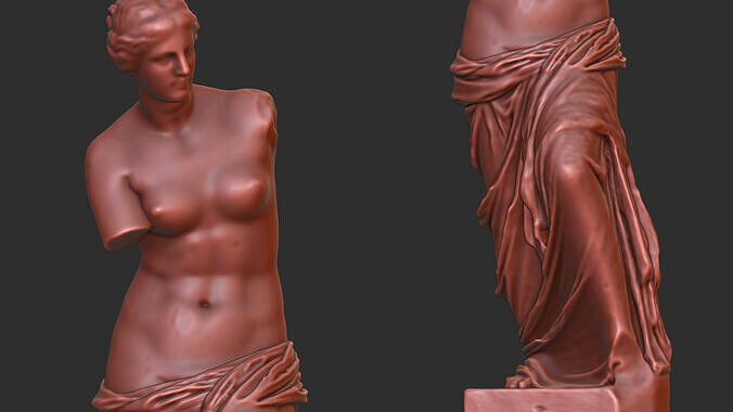 Aphrodite of Melos 3D print model
