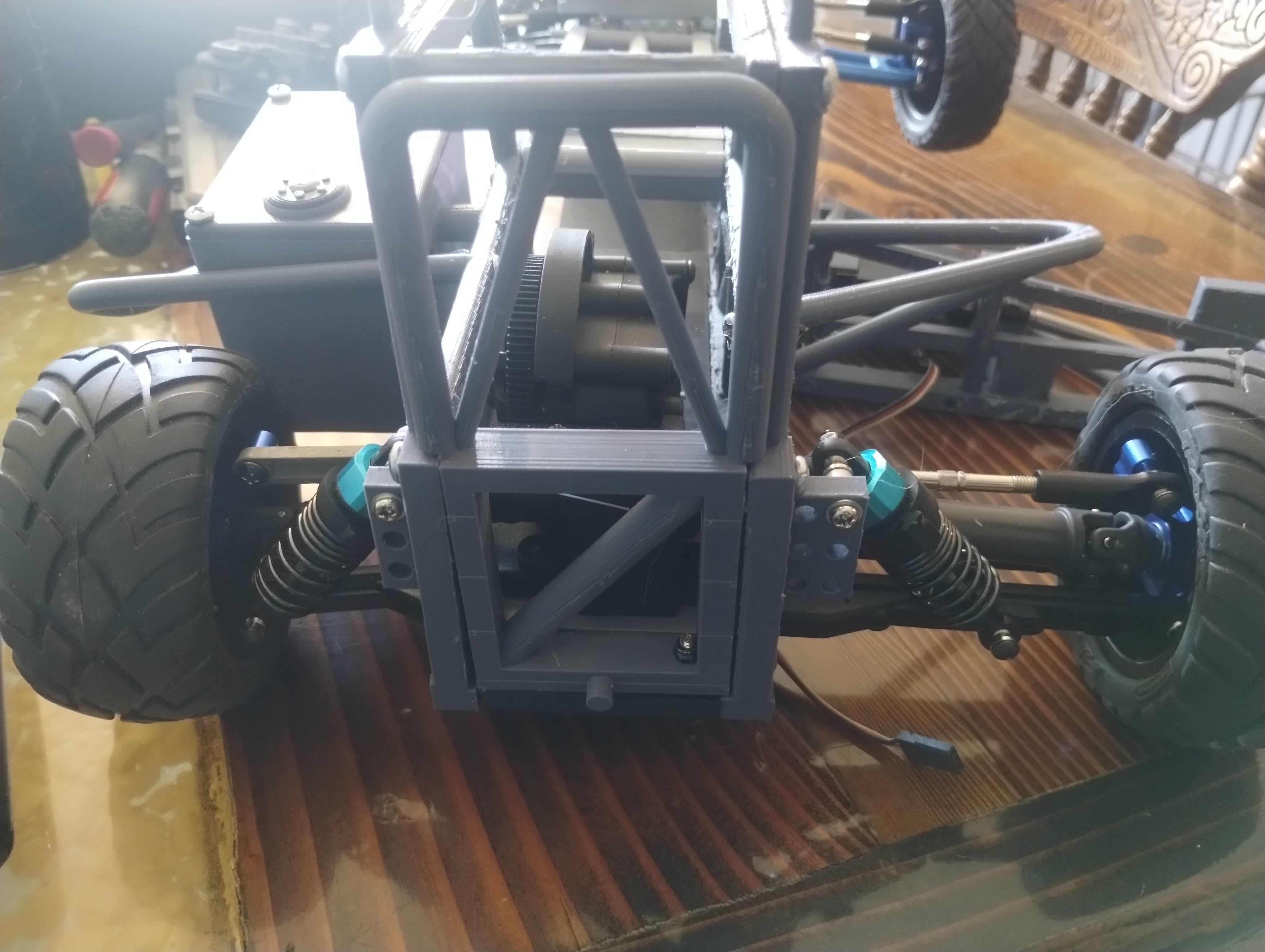 12 inch wheel base super modified 3D print model_2