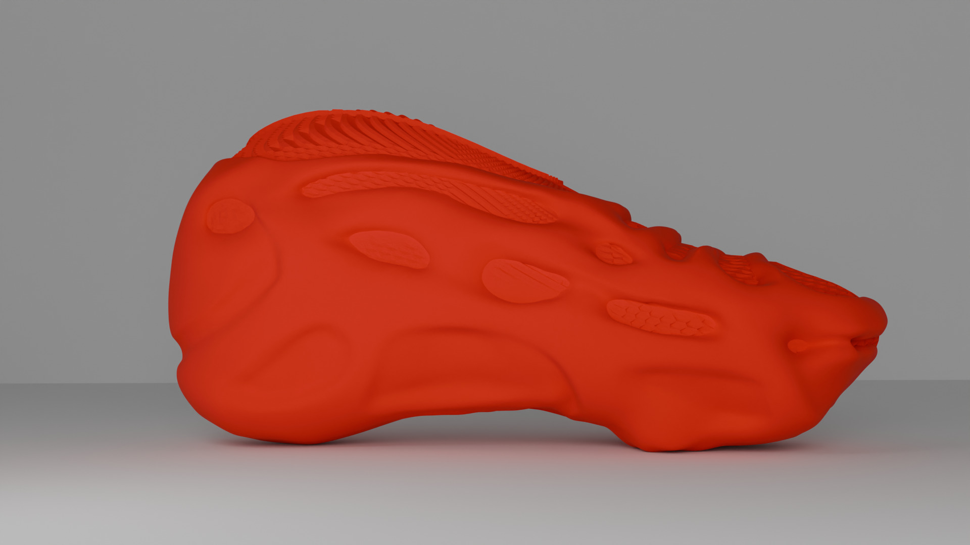 Futuristic Sneaker 3D Model for Product Design and 3D Printing 3D print model_6