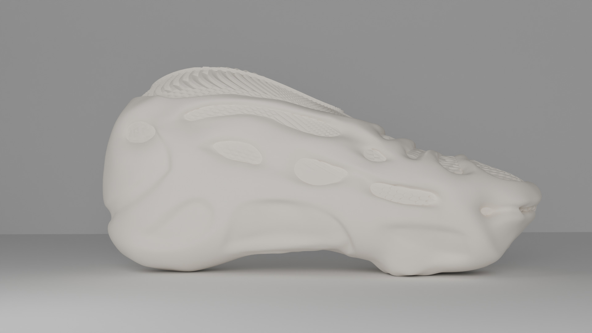 Futuristic Sneaker 3D Model for Product Design and 3D Printing 3D print model_7