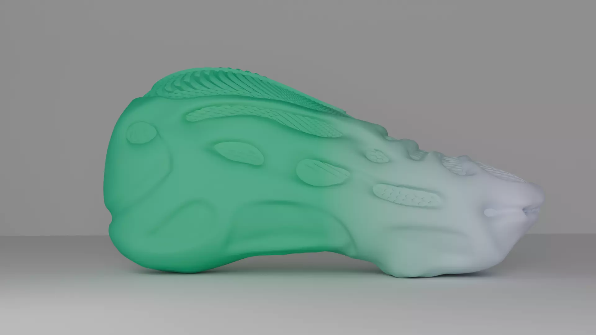 Futuristic Sneaker 3D Model for Product Design and 3D Printing 3D print model_0
