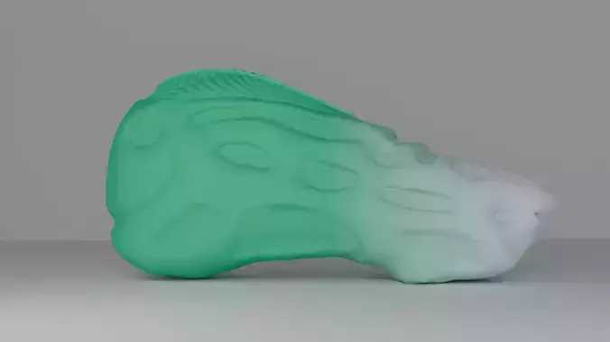 Futuristic Sneaker 3D Model for Product Design and 3D Printing 3D print model