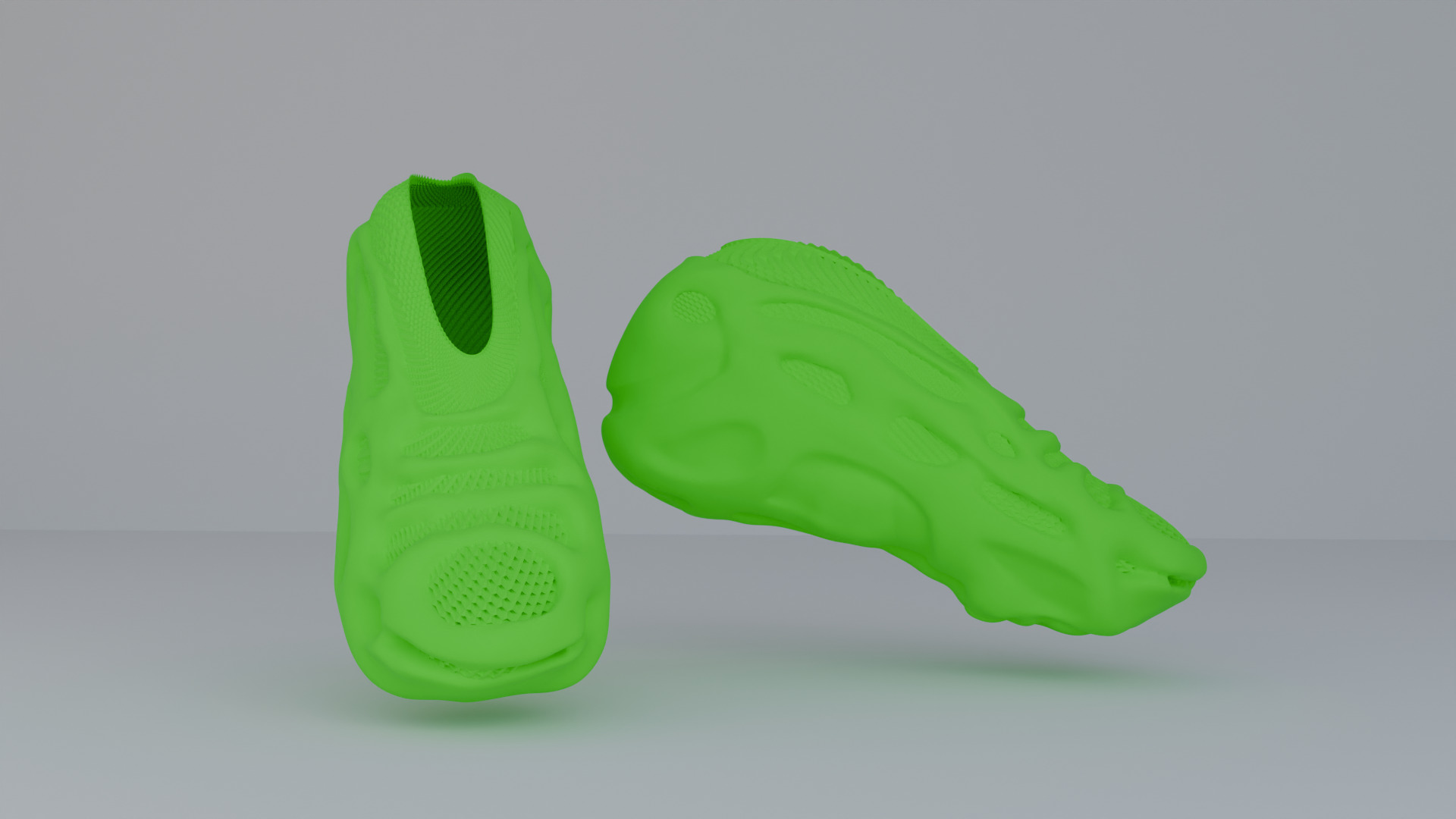 Futuristic Sneaker 3D Model for Product Design and 3D Printing 3D print model_5