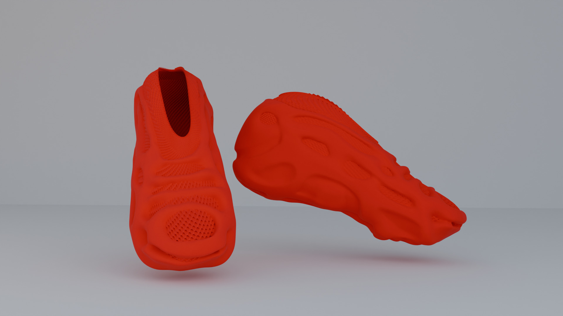 Futuristic Sneaker 3D Model for Product Design and 3D Printing 3D print model_2