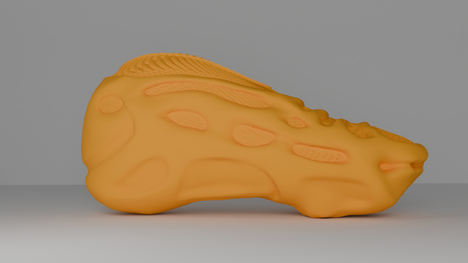 Futuristic Sneaker 3D Model for Product Design and 3D Printing 3D print model_4