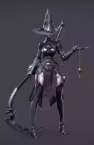 The Huntress  Game Ready Character